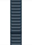 Microsonic Apple Watch Series 5 40mm Kordon Leather Link Band Lacivert