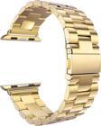 Microsonic Apple Watch Series 3 42mm Metal Stainless Steel Kordon Gold