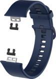 Microsonic Huawei Watch Fit Kordon, Silicone Sport Band Lacivert