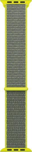 Microsonic Apple Watch Series 2 42mm Hasırlı Kordon Woven Sport Loop Flash