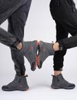 Muggo İZLAND Unisex Garantili Trekking Outdoor Bağcıklı Yandan Fermuarlı Kışlık Bot