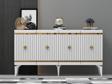 Cantek Dizayn 150 cm Lenora Konsol Beyaz - Altın