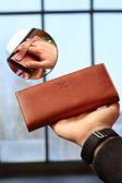 Trendmiya Hakiki Deri Unisex Portföy Cüzdan