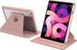Apple iPad 10.2 2021 (9.Nesil) Uyumlu 360° Dönebilen Standlı Nayn Tablet Kılıfı İnce ve Fit