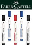 Faber-Castell Doldurulabilir Beyaz Tahta Kalemi 5'li Karışık Set