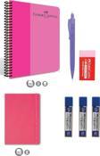 Faber-Castell Mor Defter Seti