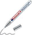 Edding 751 Parlak Boya Kalemi 1-2mm Yuvarlak Uç Gümüş