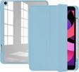 Apple iPad 10.2 2020 (8.Nesil) Uyumlu Moduler Yapılı Kalem Yuvalı Arkası Şeffaf Standlı Tablet Kılıfı