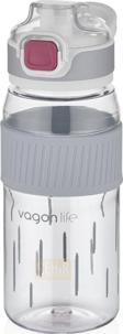 Vagonlife 550ml Rahat İçim Desenli Silikon Gövde Kilitlenebilir Kapaklı Polikarbon Matarası