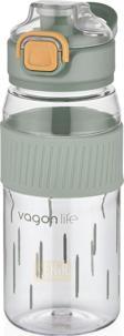 Vagonlife 550ml Rahat İçim Desenli Silikon Gövde Kilitlenebilir Kapaklı Polikarbon Matarası
