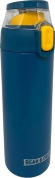 Bear & Deer 450ml Otomatik Şeffaf Kapaklı Çelik Matara