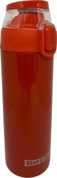 Bear & Deer 450ml Otomatik Şeffaf Kapaklı Çelik Matara