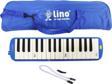 Lino 32 Tuşlu Melodika Bez Çanta Mavi
