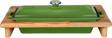 Lava Terrine Ahşap Standlı 11x29 cm Yeşil Döküm Ekmek Kabı