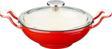 Lava Döküm Mini Wok Yekpare Kulplu Cam Kapaklı Edition Serisi Çap(Ø)16cm.