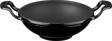 Lava Döküm Mini Wok Yekpare Kulplu Çap(Ø)16cm.