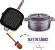 Lava Döküm Trendy 4 Parça Tencere Tava Seti