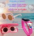 X77 Figürlü Dijital Dokunmatik Led Ekran Çocuk Saati +Figürlü Gözlük (Gözlük Kutusu ile)