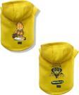 Paws Secret Kedi Köpek Kıyafeti Sweatshirt Garfield - Cat Sarı Kombin 2'li Set L