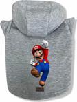 Paws Secret Köpek Kıyafeti Köpek Sweatshirt Hoodie Köpek Ürünleri Kedi Kıyafeti - Süper Mario L