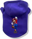 Paws Secret Köpek Kıyafeti Köpek Sweatshirt Hoodie Köpek Ürünleri Kedi Kıyafeti - Süper Mario L