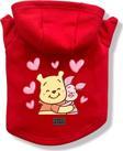 Paws Secret Köpek Kıyafeti Köpek Sweatshirt Hoodie Köpek Ürünleri Kedi Kıyafeti - Winnie ve Piglet L
