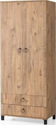 Sivas Gözde Mobilya Genç Odası 2 Kapılı 2 Çekmeceli Gardırop Elbise Dolabı 79x46x189 cm