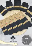 KRAL SOCKS 10 Adet Yazlık Penye Erkek Orta Uzun Çorap Parfümlü