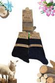 KRAL SOCKS Erkek Çorabı Lambswoll (3 ADET) Termal Özellikli Kalın Uzun Çorap