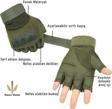 Single Sword Yarım Parmak Taktik Eldiven Bisiklet Motosiklet Outdoor Eldiven