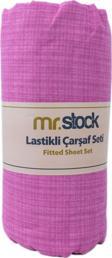 Mr.Stock  Battal Kişilik Lastikli Çarşaf Seti 180x200x30 10278.