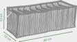 Home Essentials  Maxi Akordiyon Çekmece Dolap Düzenleyici  40x15x15 cm 15760