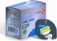 EcotagPlus Dymo Muadili Plastik Şerit Etiket Sarı 12 mm x 4 mt - 10 lu Paket
