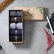 Bambu Erkek Çorap Klasik Soket Düz Uzun Yazlık Dikişsiz 5'li Kutulu Premium Set