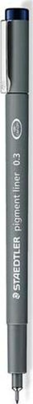 Staedtler Pigment Liner 0.3 mm Mavi Kalem