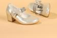 Kiko Kids 752 Vakko Günlük Kız Çocuk 4 Cm Topuklu Babet Ayakkabı Altın