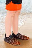 Kiko Kids Point Havuz Plaj Kız Çocuk Deniz Ayakkabısı 7514 Siyah - Turuncu