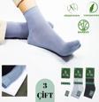 3 Çift Comfort Erkek Her Mevsim Kısa Çorap (DİKİŞSİZ BAMBU)