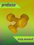 Proforce Vdb1 Dışı Vinil Kaplı Içi Çelik Döküm Ağırlık Dambıl 1 Kg -tek Adet