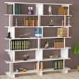 Kalender Dekor Azure - 180 Raflı Kitaplık Beyaz