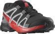 Salomon 404820 Speedcross J Siyah-Kırmızı Erkek Çocuk Ayakkabı