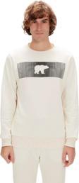 Bad Bear 19.02.12.007 Fancy 3D Kırık Beyaz Erkek Sweatshirt