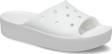Crocs 208180 Classic Platform Slide Beyaz Unisex Terlik