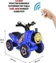 UJ Toys Thomas Kumandalı Akülü Tren Atv 2-4 Yaş Çocuklar Için