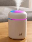 RGB Mini Buhar Makinesi Aroma Buhar Makinesi Araba Hava Nemlendirici Difüzör Araba Nemlendirici