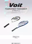 Voit Tournament Pro Tenis Raketi 27 Inch L1 Fosfor