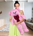 Pandamkee 100-120 Cm Papyonlu Sevimli Peluş Şaşkın Ayı - Sevgiliye Özel Hediye