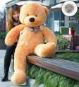 Pandamkee 140 Cm Papyonlu Sevimli Peluş Ayı - Sevgiliye Özel Hediye