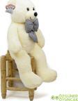 Pandamkee 80 Cm Rengarenk Papyonlu Ayıcık (%100 Yerli)