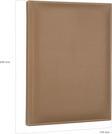 DERİ KAPAK DEFTER AJANDA TARİHSİZ KARELİ 14X20 CM